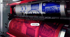 Desktop Screenshot of adanprinters.com